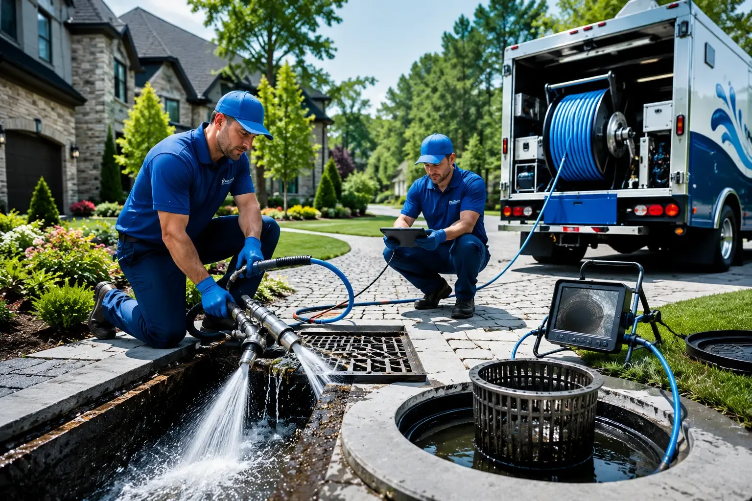 Local outdoor drain cleaning professionals in Bellaire, OH