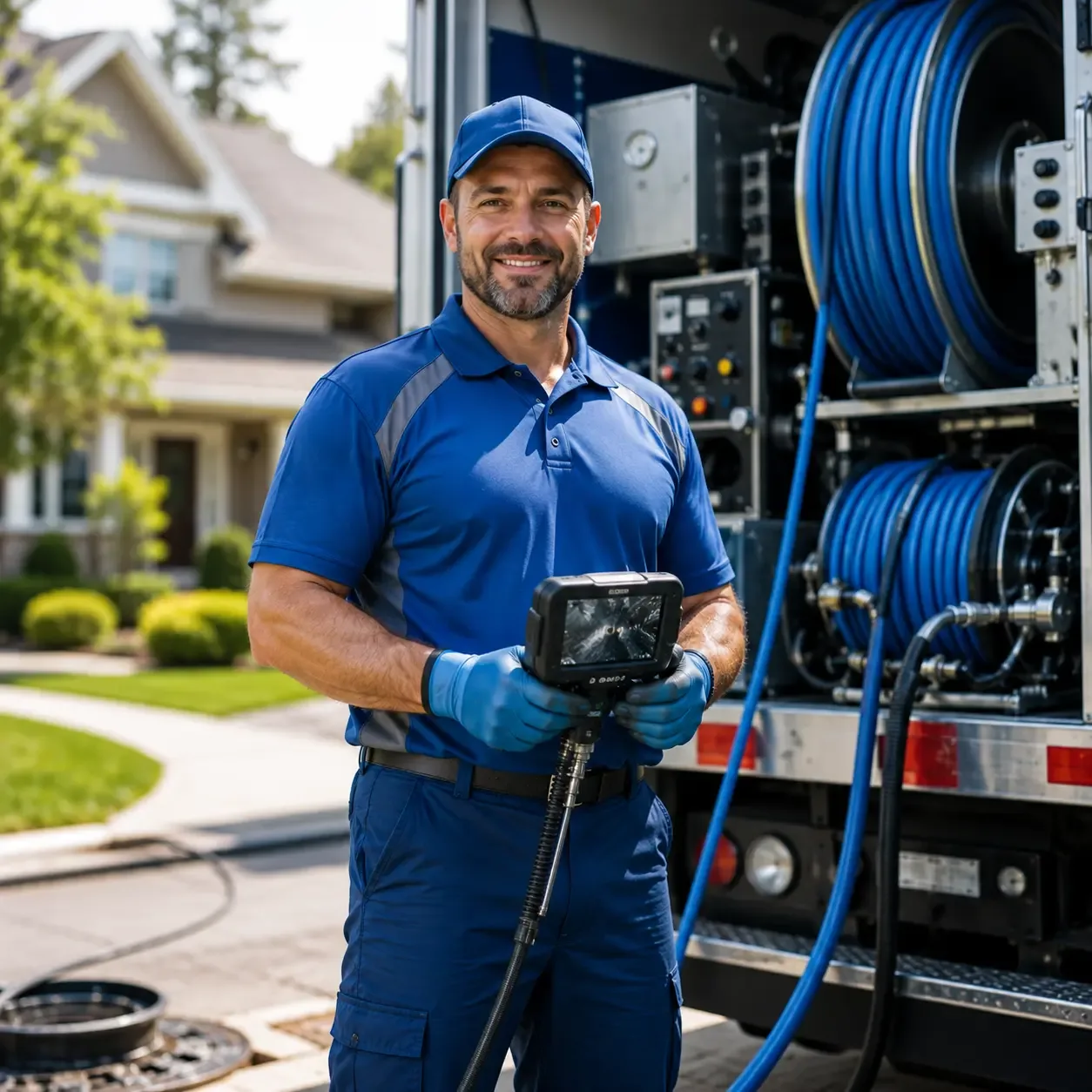 Local outdoor drain cleaning specialists in Bellaire, OH